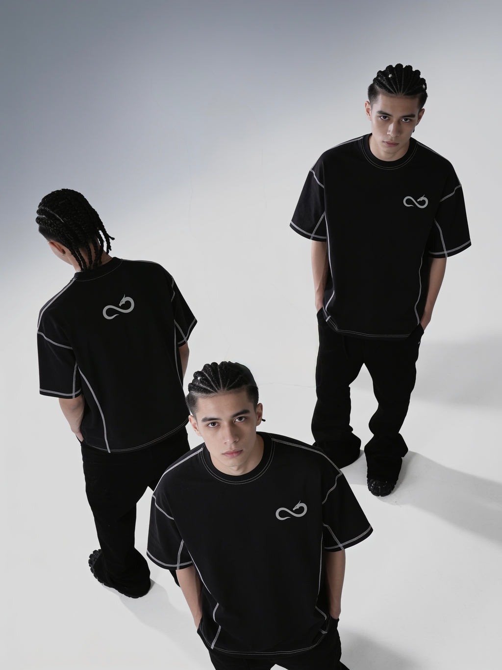 OURO Contrast-Stitched T-Shirt