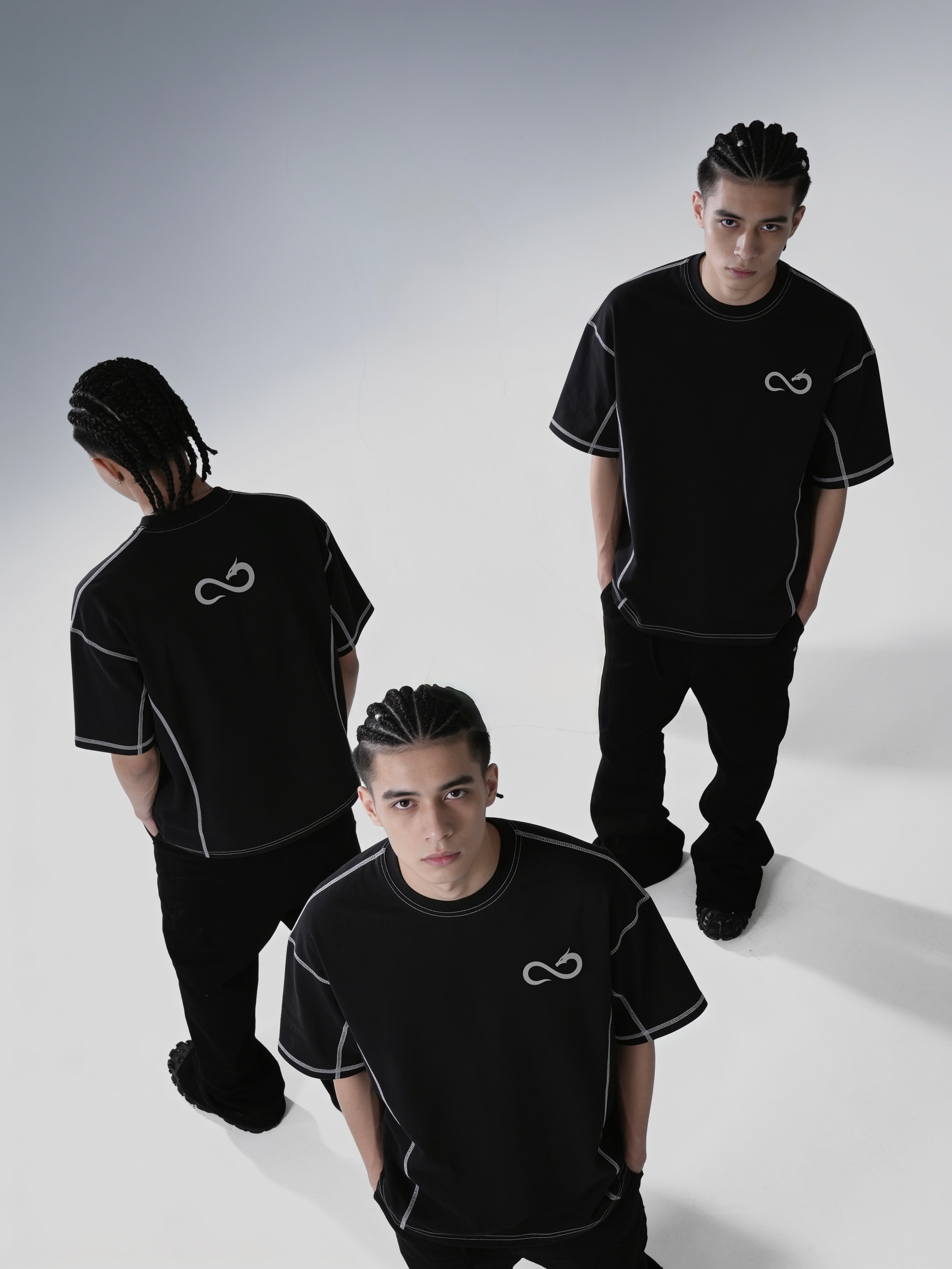 OURO Contrast-Stitched T-Shirt